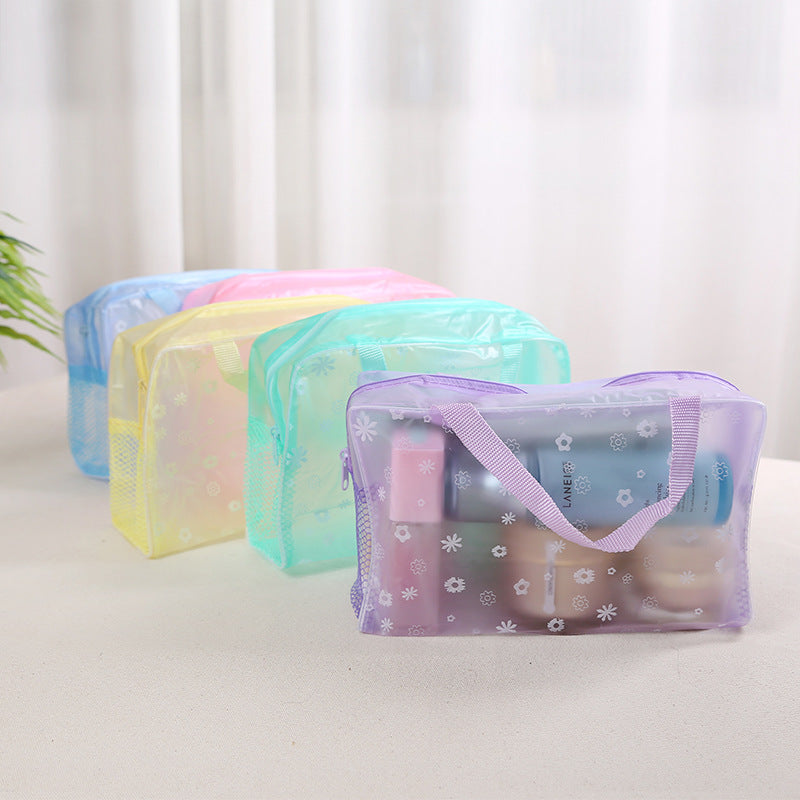 Travel Transparent Cosmetic Bag for Women (Toiletry Case)