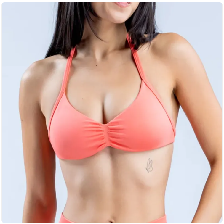 Women's Halter Back Sports Bra — Stylish & Supportive Gym Bra