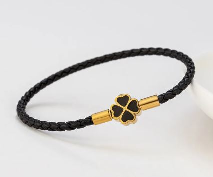 Four-Leaf Clover Lucky Bracelet