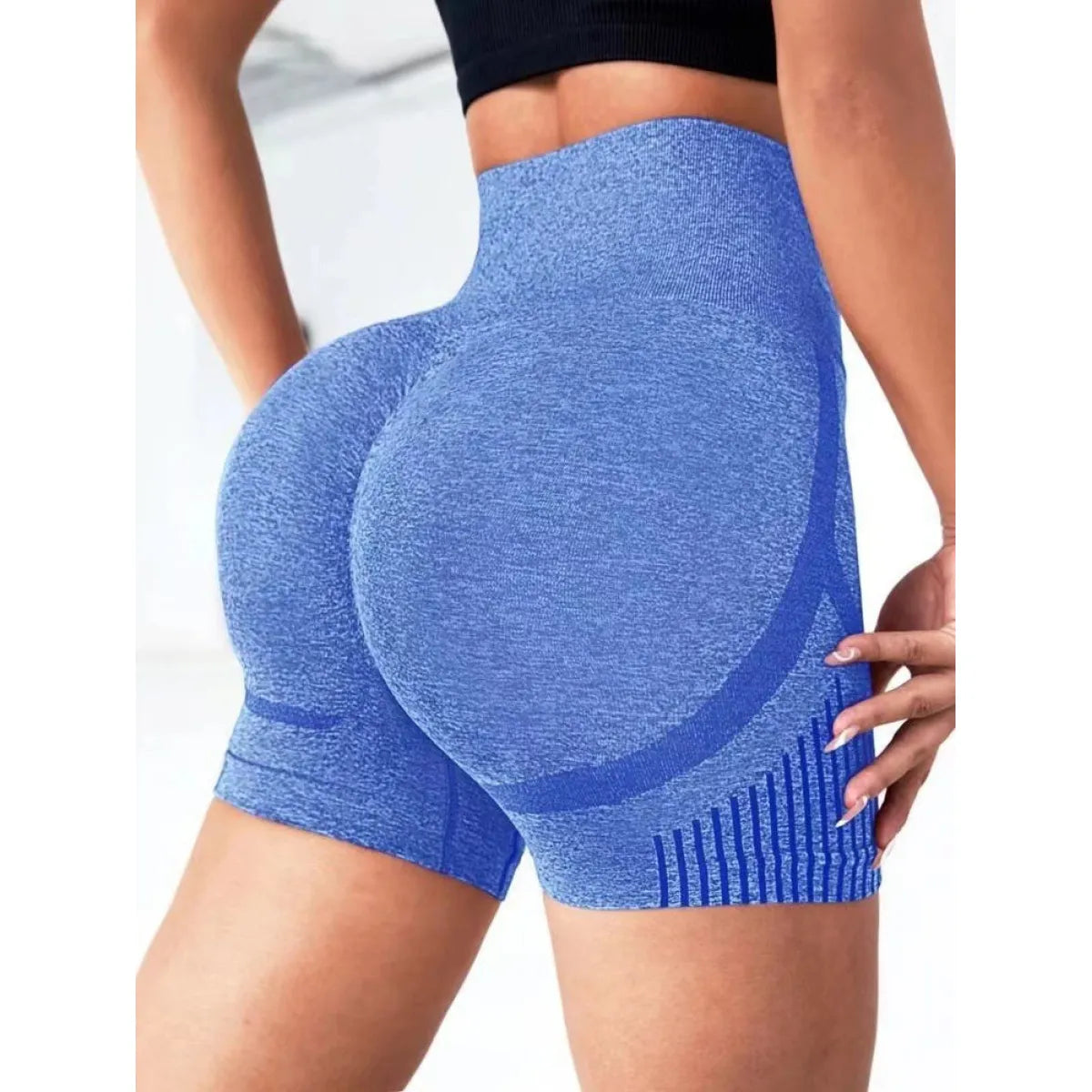SoftFlex High-Waist Yoga Shorts — Available in 7 Colours