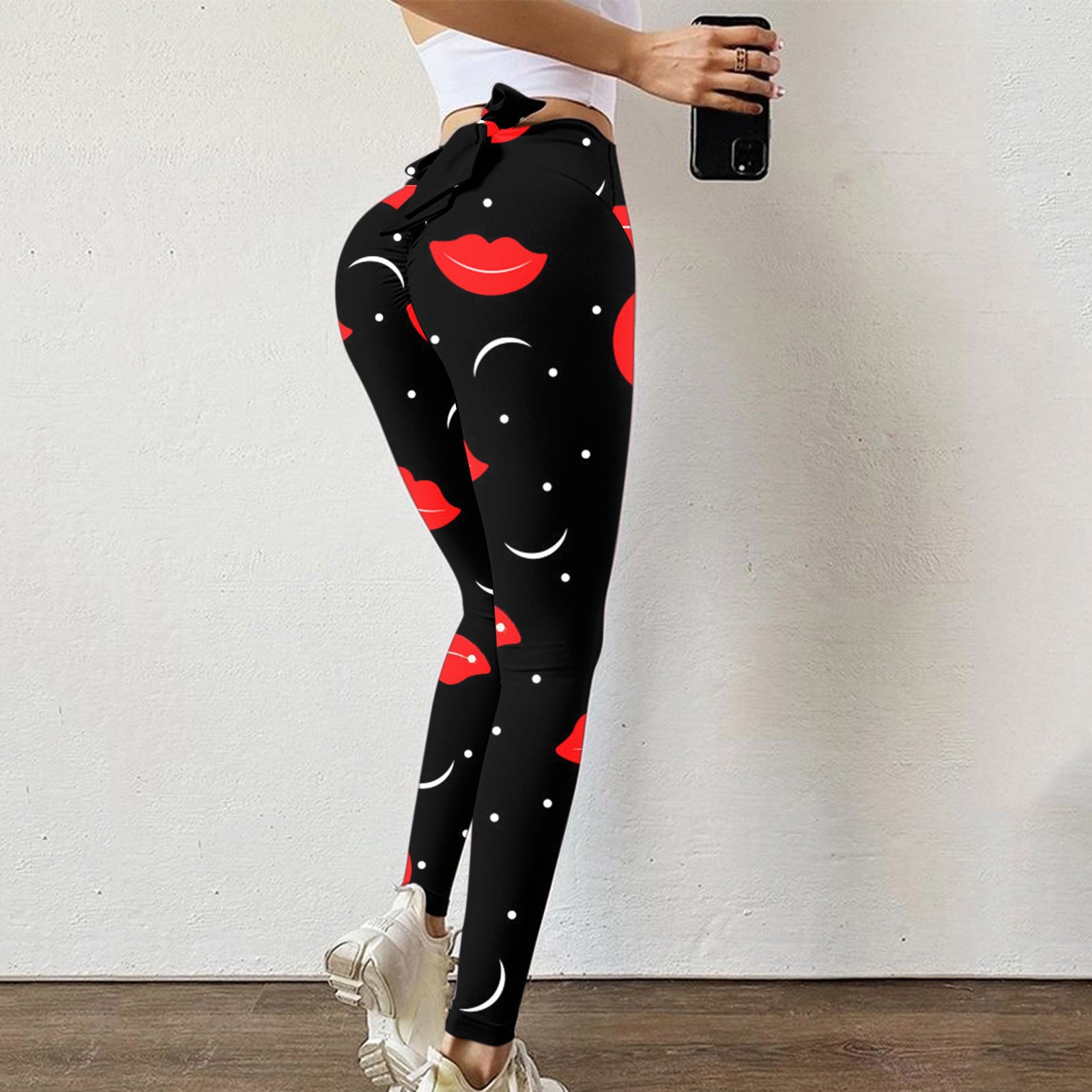 Printed Modal Gym Sweatpants